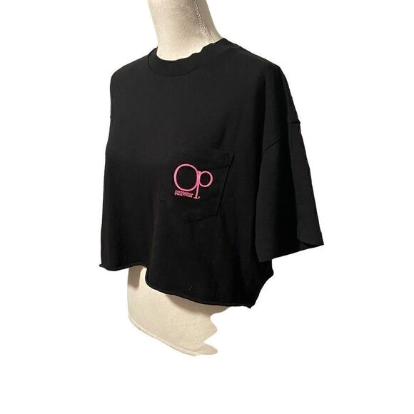 OP Ocean Pacific by Icons of Culture Crop Shirt - Picture 3 of 5